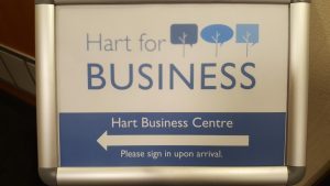Drop in for advice or a chat – BID Manager in the Hart Business Centre