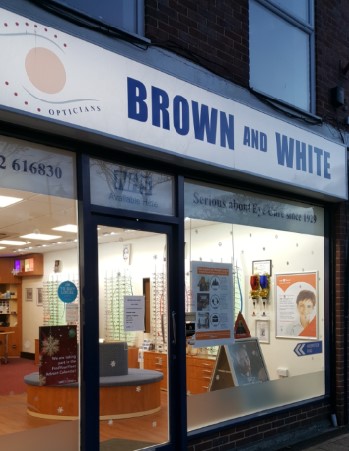 Brown & White Opticians Fleet