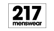 217 menswear online shop logo