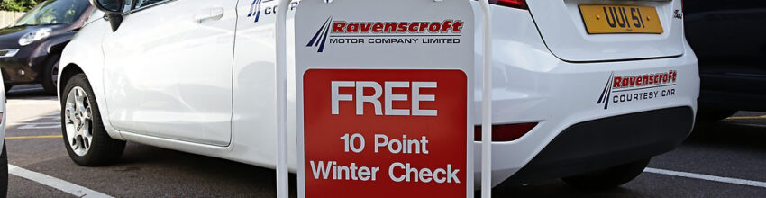 Open Day at Ravenscroft Motors with FREE winter checks